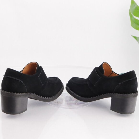 NEW GENTLE SOULS Bestie Suede Shooties black for women 663mn - Picture 8 of 13